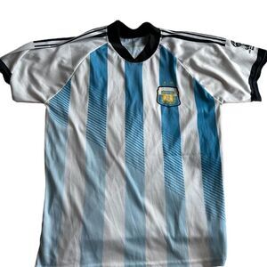 Vintage Argentina World Cup Football Jersey